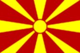 Flagge Mazedonien